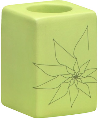Name:Blair Single Candle Holder Green, Item id:5910_10163 (Medium Image)