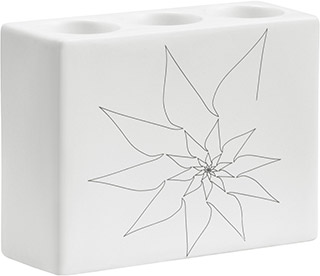 Name:Blair Triple Candle Holder White, Item id:5910_10165 (Medium Image)