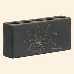 Blair Quintuple Candle Holder Gray Thumbnail Image
