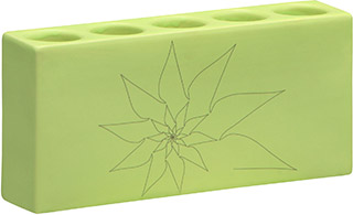 Name:Blair Quintuple Candle Holder Green, Item id:5910_10171 (Medium Image)