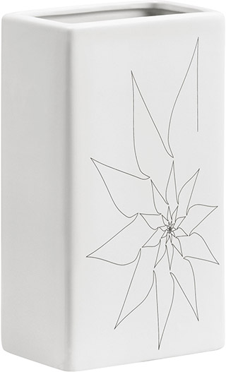 Name:Blithe Rectangular Vase S White, Item id:5910_10193 (Medium Image)