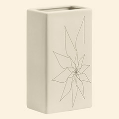 Blithe Rectangular Vase S White Thumbnail Image