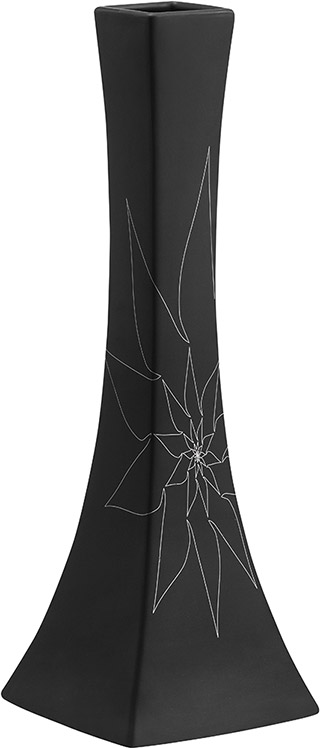 Name:Bethany Long Vase L Black, Item id:5910_10196 (Medium Image)