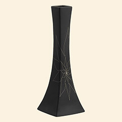 Bethany Long Vase L Black Thumbnail Image