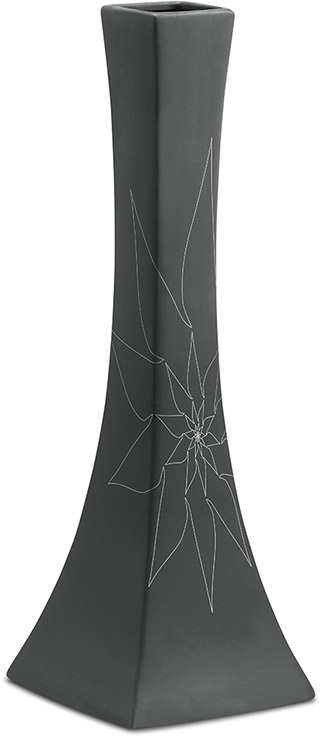Name:Bethany Long Vase L Gray, Item id:5910_10198 (Medium Image)