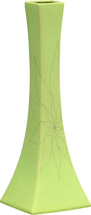 Name:Bethany Long Vase L Green, Item id:5910_10199 (Medium Image)