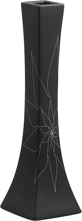 Name:Bethany Long Vase M Black, Item id:5910_10200 (Medium Image)