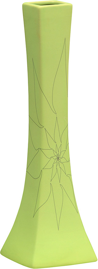 Name:Bethany Long Vase M Green, Item id:5910_10203 (Medium Image)