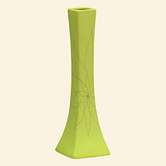 Bethany Long Vase M Green Thumbnail Image