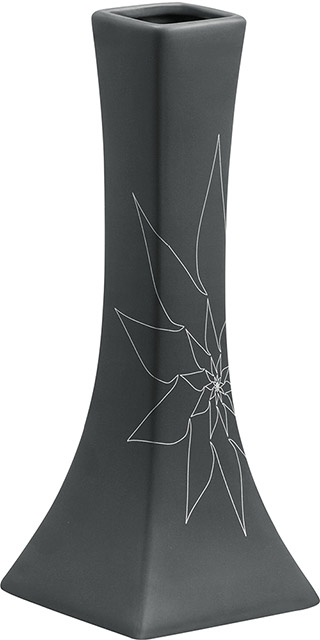 Name:Bethany Long Vase S Gray, Item id:5910_10206 (Medium Image)