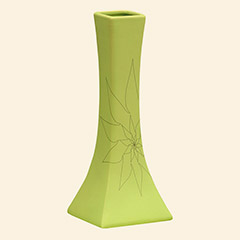 Bethany Long Vase S Green Thumbnail Image
