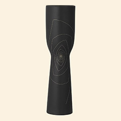 Brittany Chalice Vase L Black Thumbnail Image
