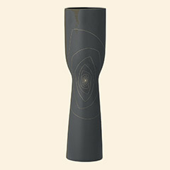 Brittany Chalice Vase L Gray Thumbnail Image