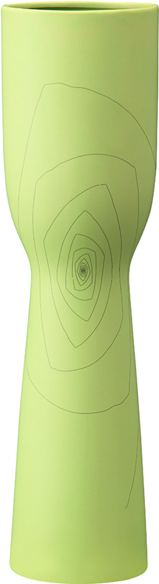 Name:Brittany Chalice Vase L Green, Item id:5910_10211 (Medium Image)