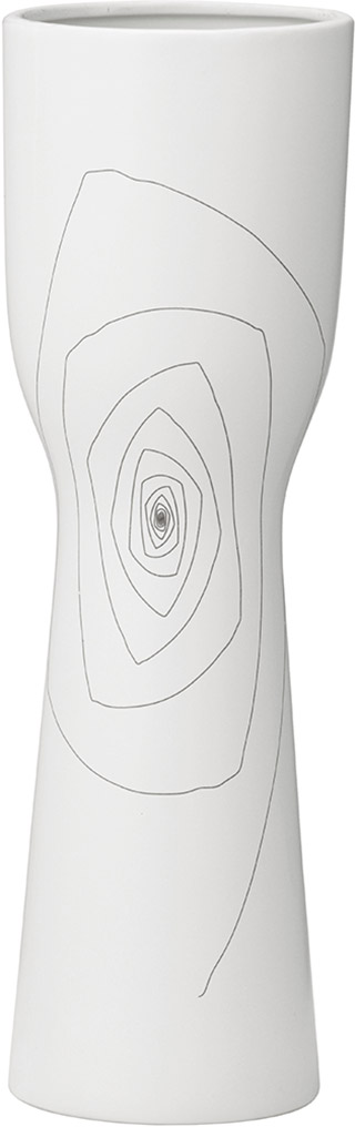 Name:Brittany Chalice Vase M White, Item id:5910_10213 (Medium Image)