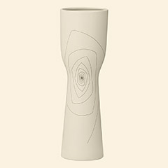Brittany Chalice Vase M White Thumbnail Image