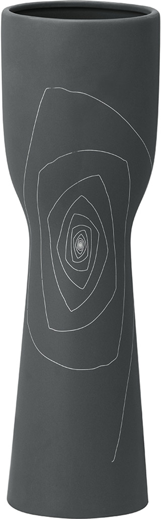 Name:Brittany Chalice Vase M Gray, Item id:5910_10214 (Medium Image)