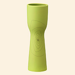 Brittany Chalice Vase M Green Thumbnail Image