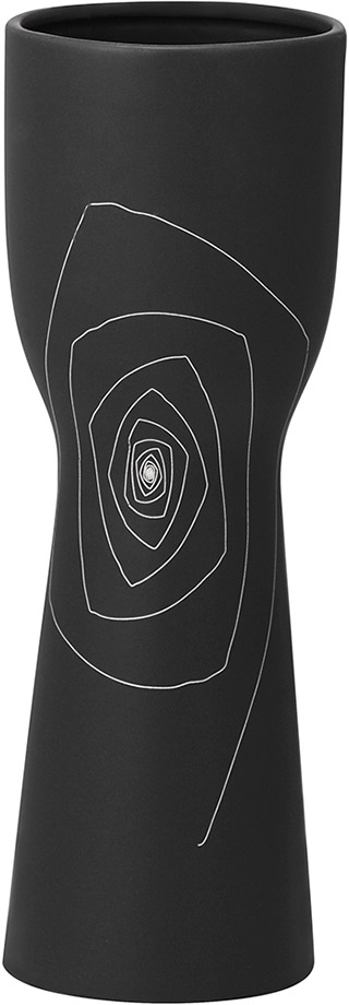 Name:Brittany Chalice Vase S Black, Item id:5910_10216 (Medium Image)
