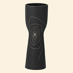 Brittany Chalice Vase S Black Thumbnail Image