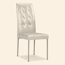 Tuft Dining Chair Silver Thumbnail Image