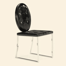 Goth Dining Chair Black Thumbnail Image