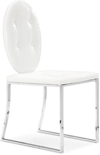 Name:Goth Dining Chair White, Item id:5910_102251 (Medium Image)