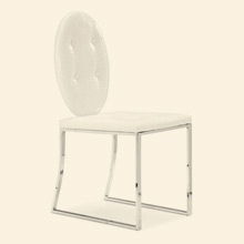 Goth Dining Chair White Thumbnail Image