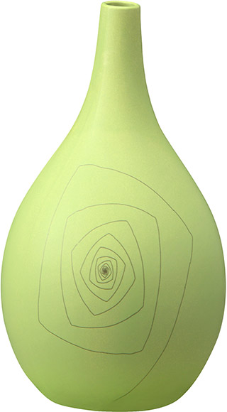 Name:Blaise Round Vase L Green, Item id:5910_10235 (Medium Image)