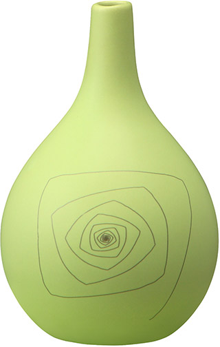 Name:Blaise Round Vase S Green, Item id:5910_10243 (Medium Image)