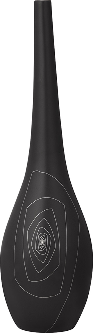 Name:Belinda Round Vase L Black, Item id:5910_10244 (Medium Image)