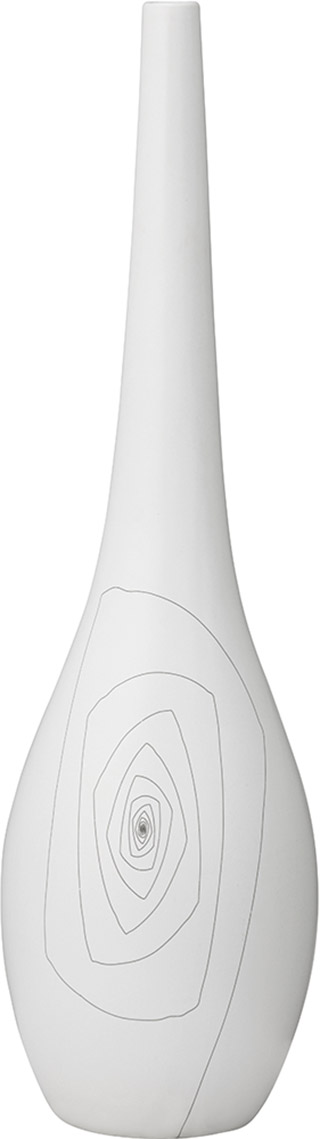 Name:Belinda Round Vase L White, Item id:5910_10245 (Medium Image)