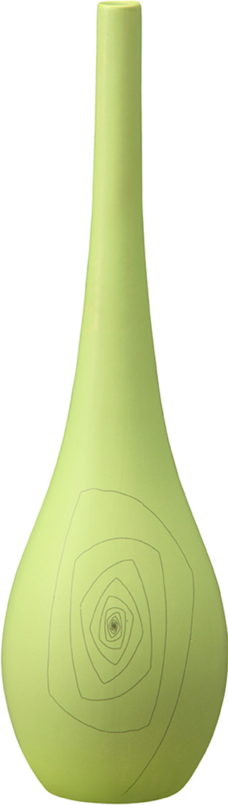 Name:Belinda Round Vase M Green, Item id:5910_10251 (Medium Image)