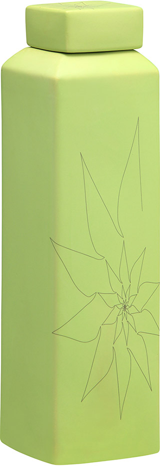 Name:Bonnie Rectangular Vase L Green, Item id:5910_10259 (Medium Image)