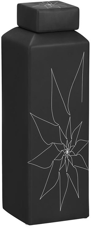 Name:Bonnie Rectangular Vase M Black, Item id:5910_10260 (Medium Image)
