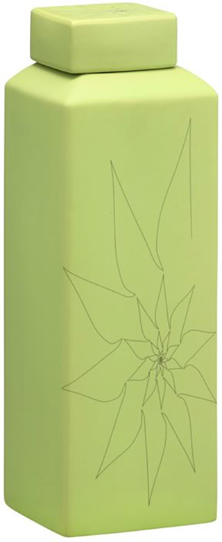 Name:Bonnie Rectangular Vase M Green, Item id:5910_10263 (Medium Image)