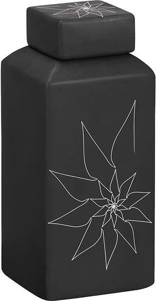 Name:Bonnie Rectangular Vase S Black, Item id:5910_10264 (Medium Image)
