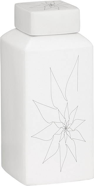 Name:Bonnie Rectangular Vase S White, Item id:5910_10265 (Medium Image)