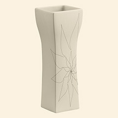 Barbara Vase S White Thumbnail Image