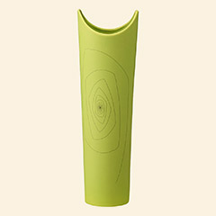 Becky Vase L Green Thumbnail Image