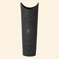Becky Vase S Black Thumbnail Image