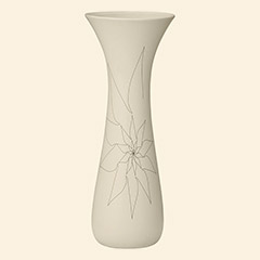Bambi Vase L White Thumbnail Image