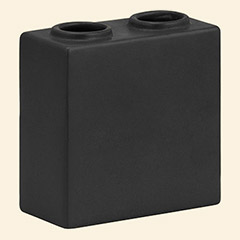 Bloque Sculpture Single Black Thumbnail Image