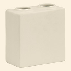 Bloque Sculpture Single White Thumbnail Image