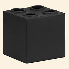 Bloque Sculpture Double Black Thumbnail Image