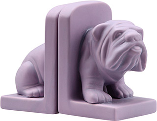 Name:Bulldog Bookend Purple, Item id:5910_10351 (Medium Image)