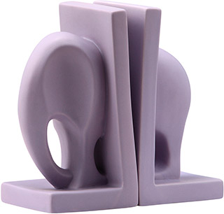 Name:Elefante Bookend Purple, Item id:5910_10355 (Medium Image)