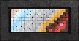 Name:Boxes Wall Art Black Frame, Item id:5910_10402 (Medium Image)