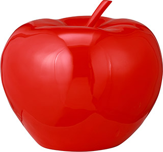 Name:Apple Sculpture Red, Item id:5910_10407 (Medium Image)