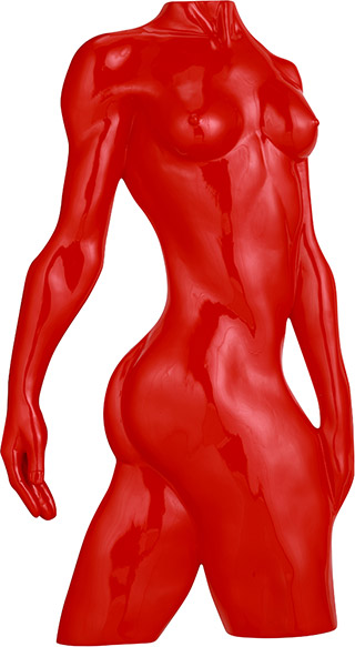 Name:Modelo Wall Sculpture Red, Item id:5910_10421 (Medium Image)